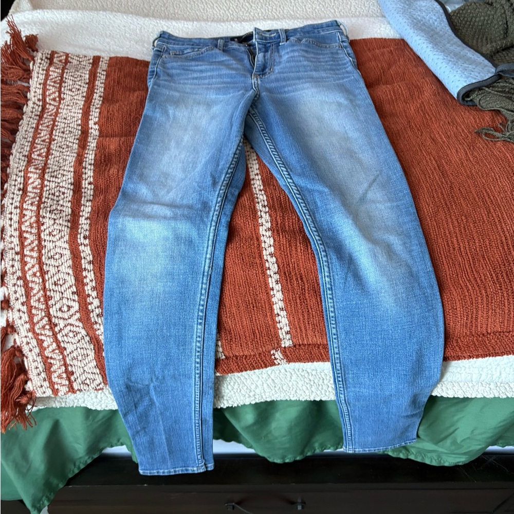 High rise super skinny jean